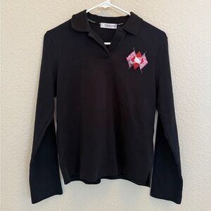 Hello Kitty Sweater Black Pink Women’s Medium/Large